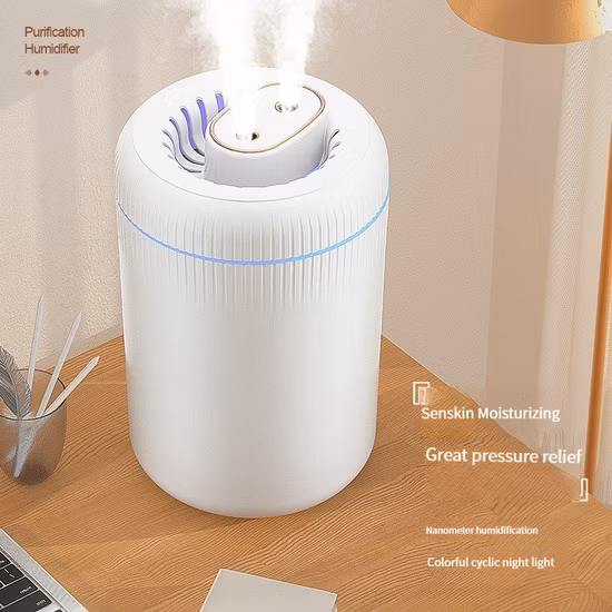 家庭用濃霧アロマセラピーマシンオフィスエアアトマイザーミニデスクトップ加湿器